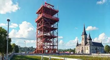 Kirchensanierung in Arlon: GEDA-Transportbühne im Einsatz – Triggert mich wie