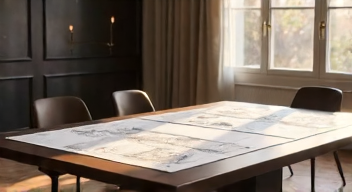 Künstlerische Reflexionen über Bauverträge (9/10)