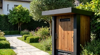 Der Einfluss von Mülltonnenboxen auf die Außenraumgestaltung (1/10)