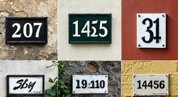 Die 6 häufigsten Fehler bei der Gestaltung von Hausnummern