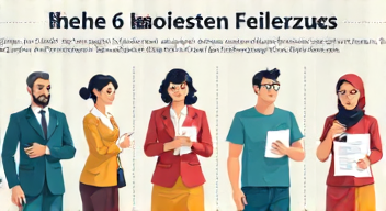 Die 6 häufigsten Fehler bei Insolvenzrecht