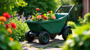 Gartenwagen GARDY: Effizienz, Organisation, Gartenarbeit für Hobbygärtner