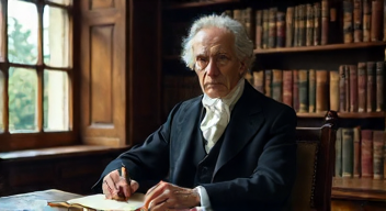 Ich bin Immanuel Kant, Philosoph, und betrachte die moralischen Pflichten (5/10)