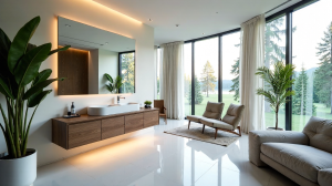 Innovative Spiegeltechnologie: Ästhetik, Funktionalität und digitale Integration