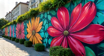 Perspektiven zu Wandbildern im Außenbereich