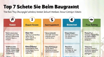 Das sind die Top 7 Schritte beim Bauvertrag