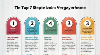 Das sind die Top 7 Schritte beim Vergabeverfahren