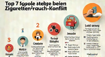 Das sind die Top 7 Schritte beim Zigarettenrauch-Konflikt