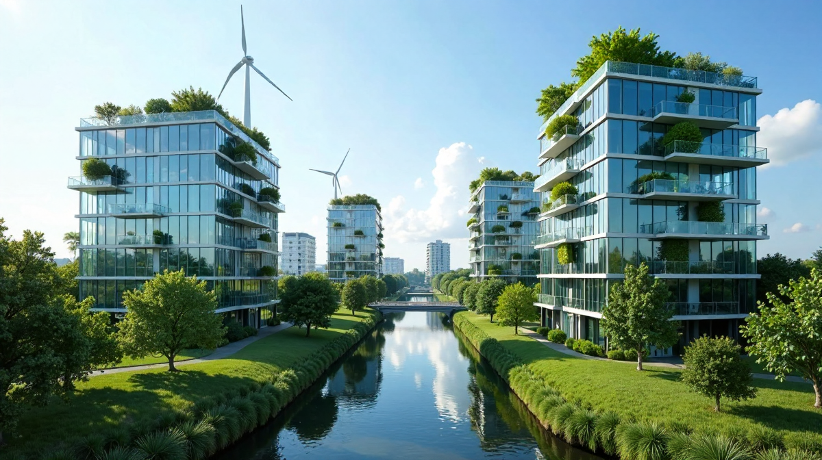 Die Zukunft des Bauens: Nachhaltigkeit, Technologie und Architektur vereint