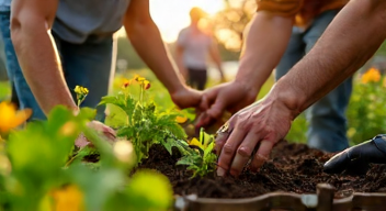 Gemeinschaftliche Einbindung in soziale Projekte (6/10)