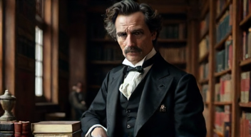 Ich bin Friedrich Nietzsche, Philosoph und Denker des 19. Jahrhunderts