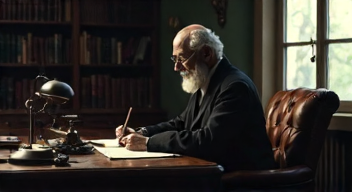 Ich bin Sigmund Freud (Vater der Psychoanalyse, 1856-1939)