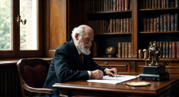 Ich bin Sigmund Freud (Vater der Psychoanalyse, 1856-1939), Genie der Psyche