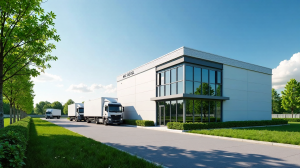 Logistikimmobilie, Nachhaltigkeit, Bauinnovation: Ein zukunftsweisendes Projekt