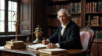 Philosophische Überlegungen: Ich bin Immanuel Kant, Philosoph (1724-1804)