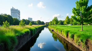 Regenwassermanagement: Nachhaltigkeit, Gründächer und urbane Entwicklung